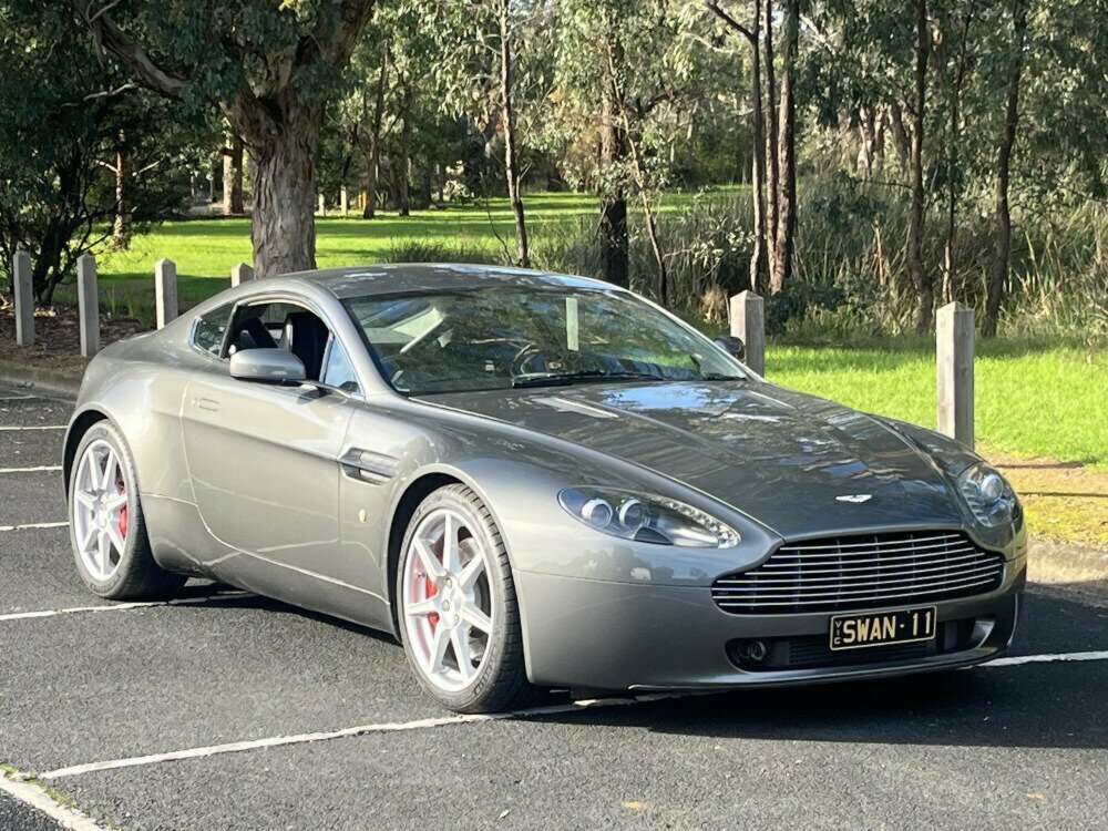 2008 ASTON MARTIN V8 MY09 VANTAGE 6 SP AUTO SEQUENTIAL 2D COUPE
