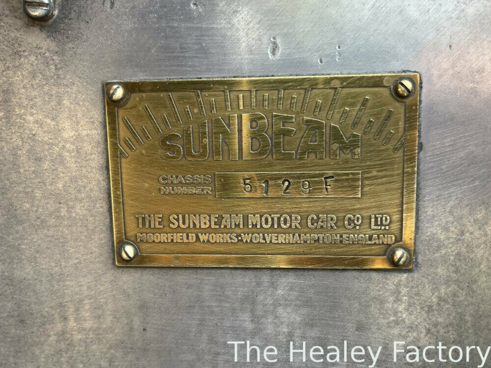 1925 SUNBEAM 14/40 4 SP MANUAL SPORTS TOURER