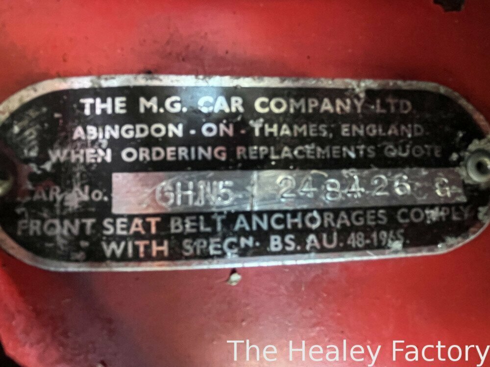1971 MG MGB MK II 4 SP MAN + OVERDRIVE 2D CONVERTIBLE