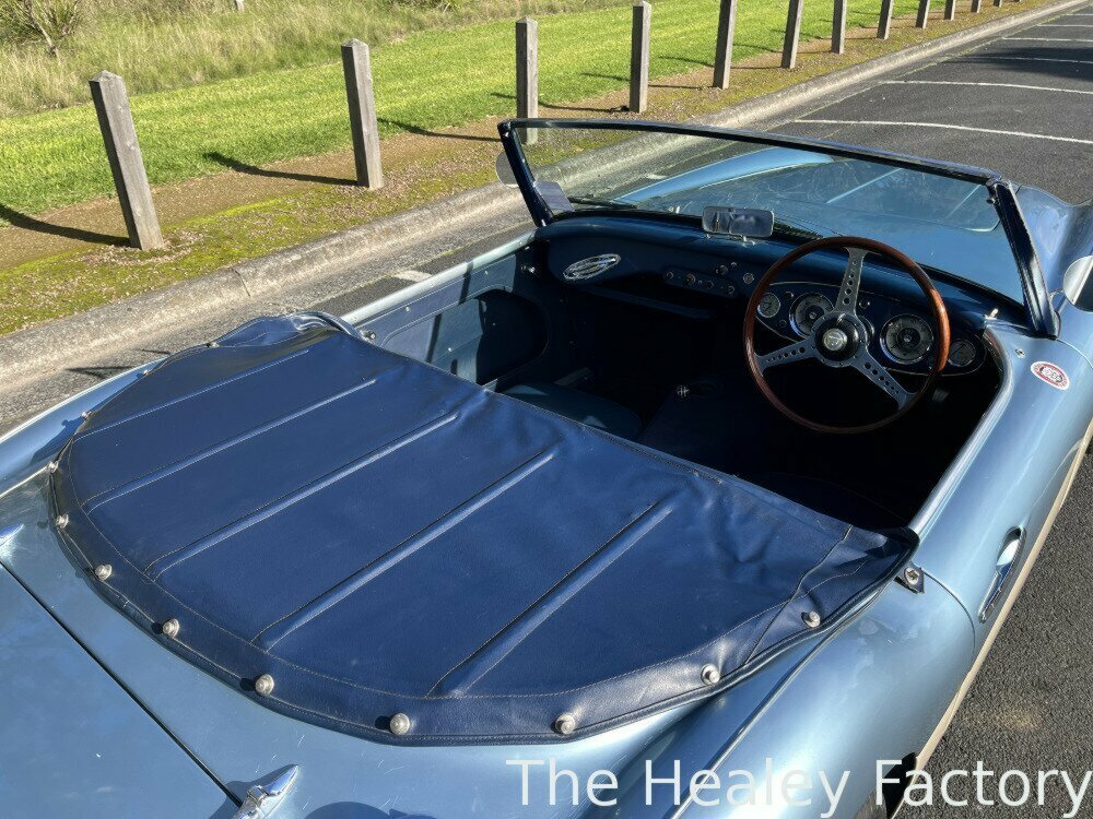 1958 AUSTIN HEALEY 100 BN4 4 SP MANUAL + O/DRIVE 2D ROADSTER