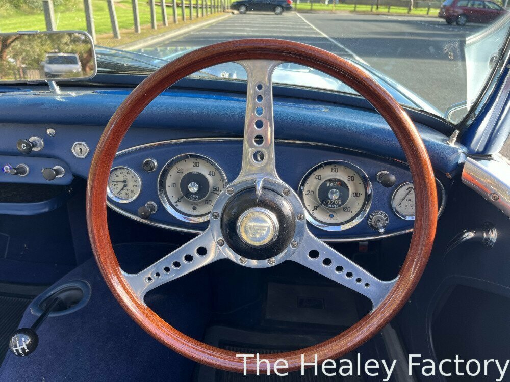 1958 AUSTIN HEALEY 100 BN4 4 SP MANUAL + O/DRIVE 2D ROADSTER
