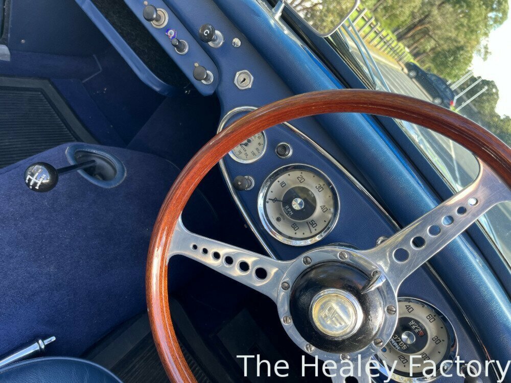 1958 AUSTIN HEALEY 100 BN4 4 SP MANUAL + O/DRIVE 2D ROADSTER