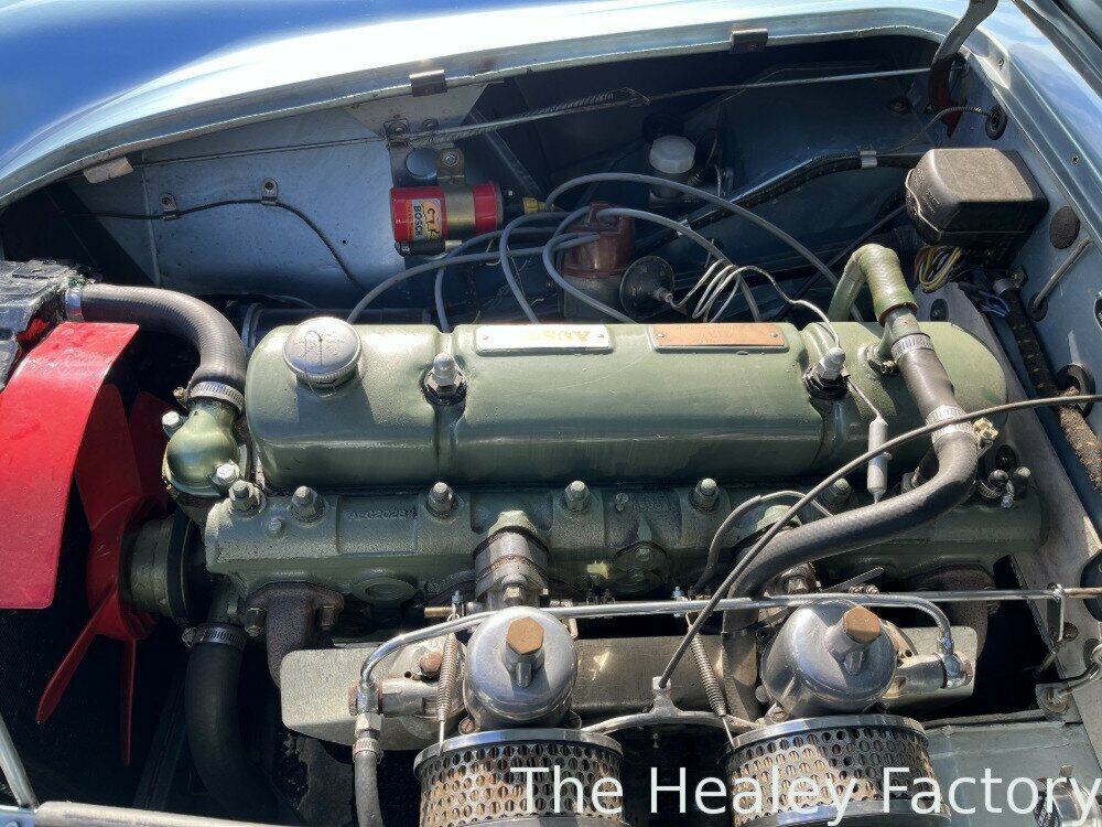1958 AUSTIN HEALEY 100 BN4 4 SP MANUAL + O/DRIVE 2D ROADSTER