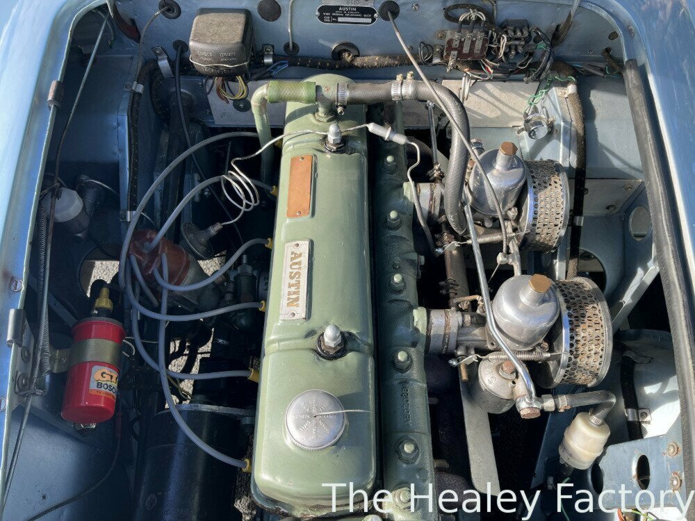 1958 AUSTIN HEALEY 100 BN4 4 SP MANUAL + O/DRIVE 2D ROADSTER