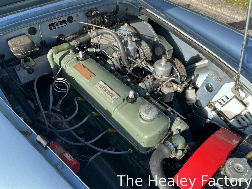 1958 AUSTIN HEALEY 100 BN4 4 SP MANUAL + O/DRIVE 2D ROADSTER