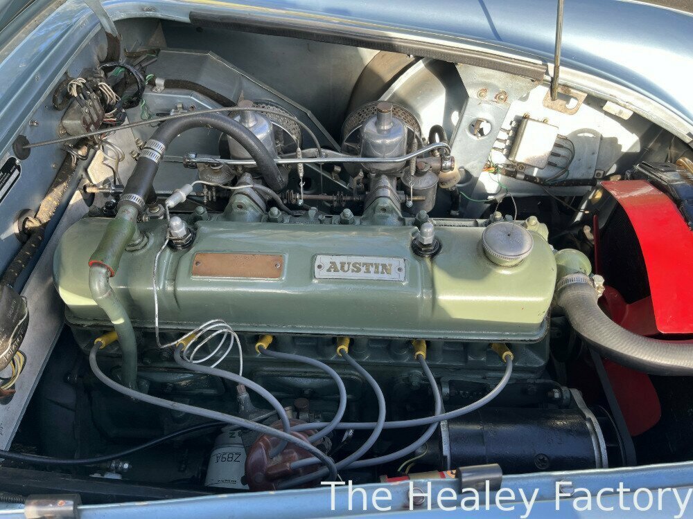 1958 AUSTIN HEALEY 100 BN4 4 SP MANUAL + O/DRIVE 2D ROADSTER