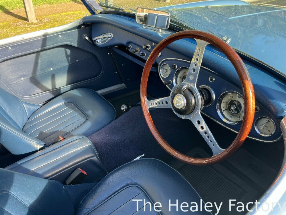 1958 AUSTIN HEALEY 100 BN4 4 SP MANUAL + O/DRIVE 2D ROADSTER