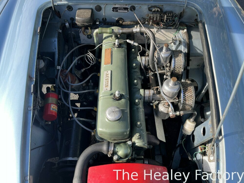 1958 AUSTIN HEALEY 100 BN4 4 SP MANUAL + O/DRIVE 2D ROADSTER