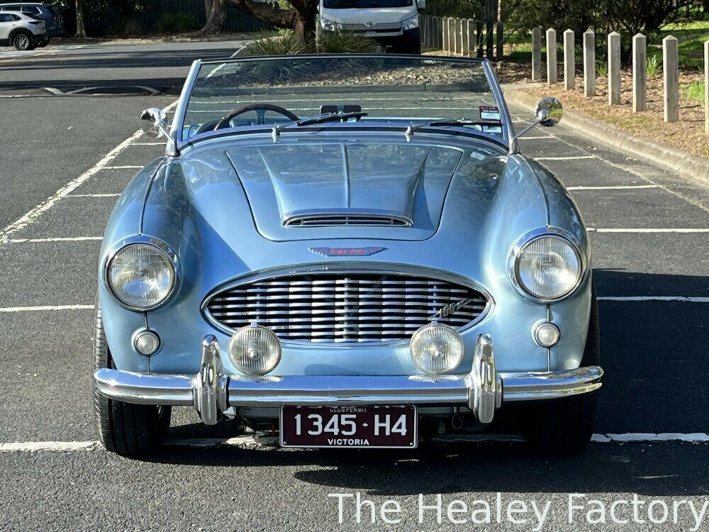 1958 AUSTIN HEALEY 100 BN4 4 SP MANUAL + O/DRIVE 2D ROADSTER