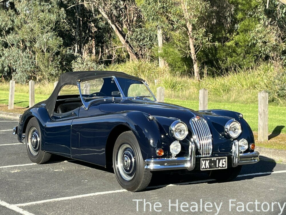 1955 JAGUAR XK140 4 SP MANUAL + O/DRIVE 2D ROADSTER