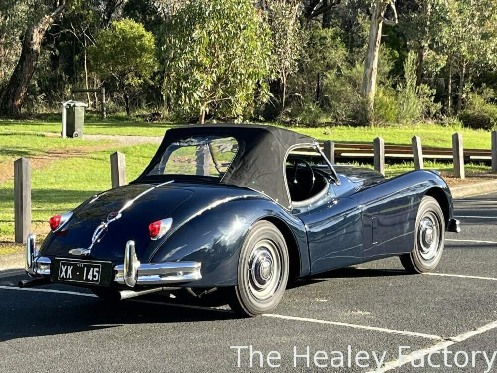 1955 JAGUAR XK140 4 SP MANUAL + O/DRIVE 2D ROADSTER