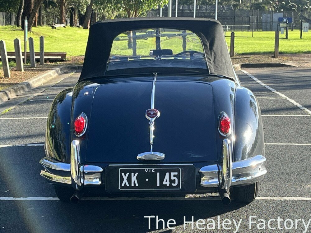 1955 JAGUAR XK140 4 SP MANUAL + O/DRIVE 2D ROADSTER
