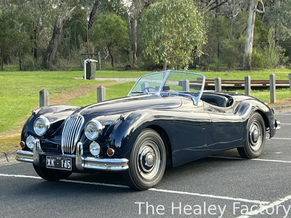 1955 JAGUAR XK140 4 SP MANUAL + O/DRIVE 2D ROADSTER