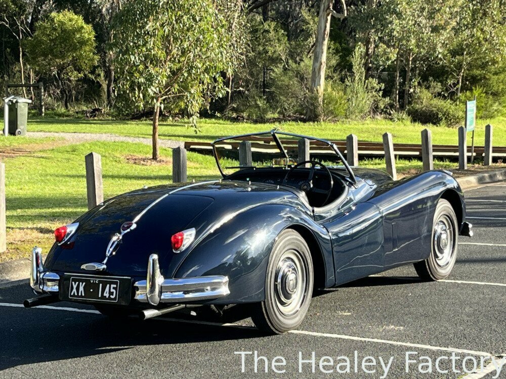 1955 JAGUAR XK140 4 SP MANUAL + O/DRIVE 2D ROADSTER