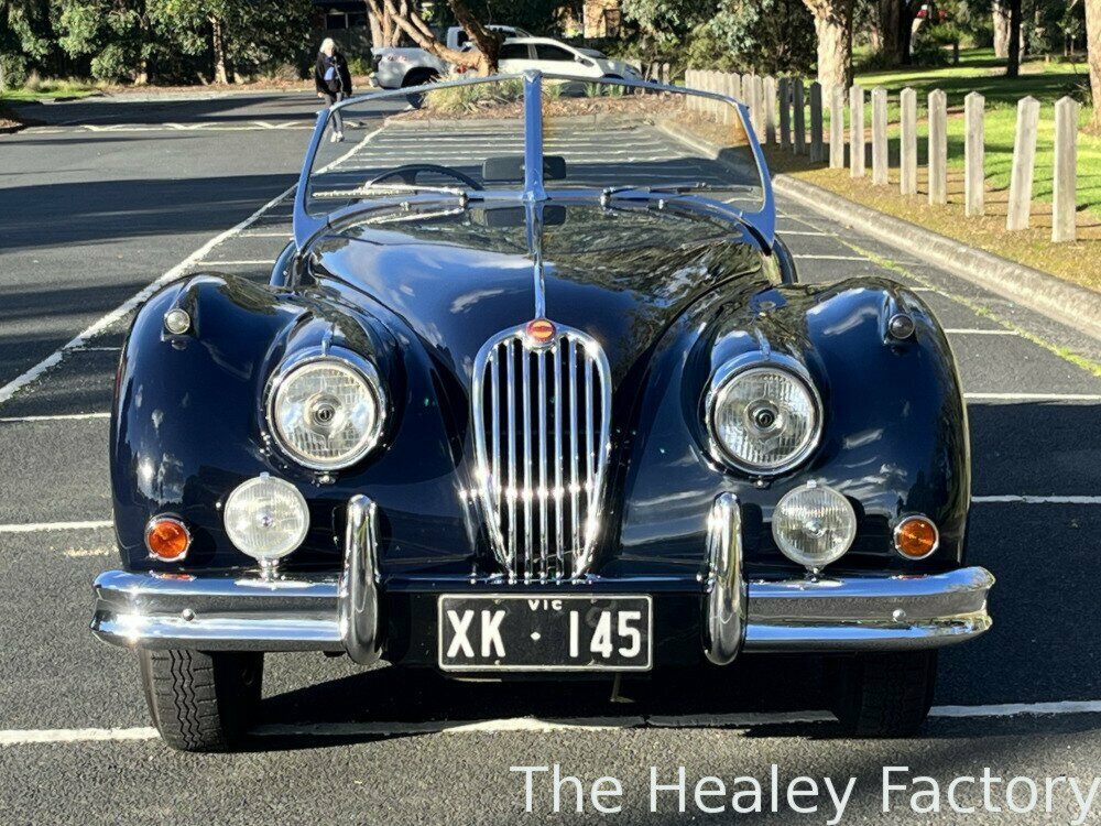1955 JAGUAR XK140 4 SP MANUAL + O/DRIVE 2D ROADSTER