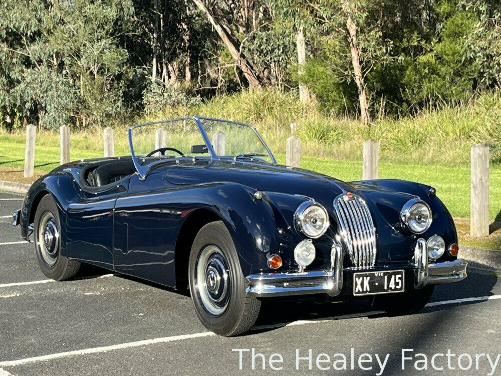 1955 JAGUAR XK140 4 SP MANUAL + O/DRIVE 2D ROADSTER