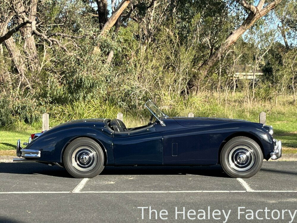 1955 JAGUAR XK140 4 SP MANUAL + O/DRIVE 2D ROADSTER