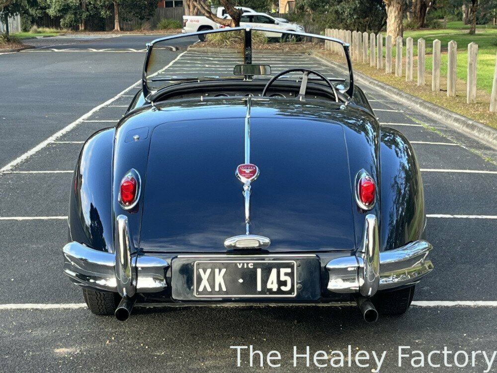 1955 JAGUAR XK140 4 SP MANUAL + O/DRIVE 2D ROADSTER