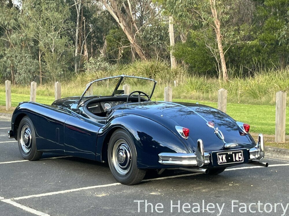 1955 JAGUAR XK140 4 SP MANUAL + O/DRIVE 2D ROADSTER