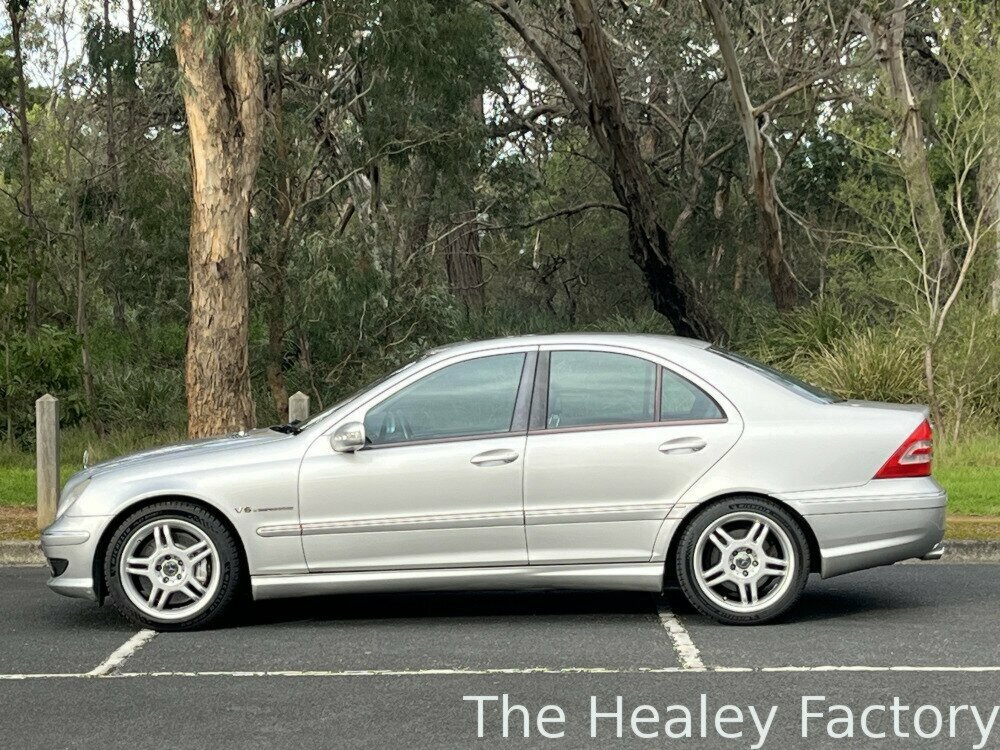 2002 MERCEDES-BENZ C320 W203 AVANTGARDE 5 SP AUTOMATIC TIPSHIFT 4D SEDAN