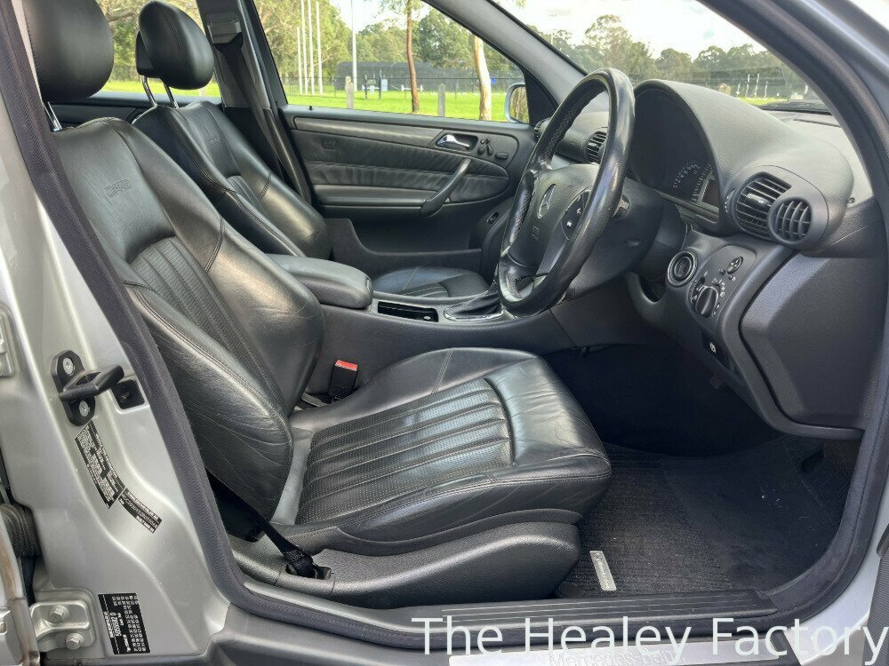 2002 MERCEDES-BENZ C320 W203 AVANTGARDE 5 SP AUTOMATIC TIPSHIFT 4D SEDAN