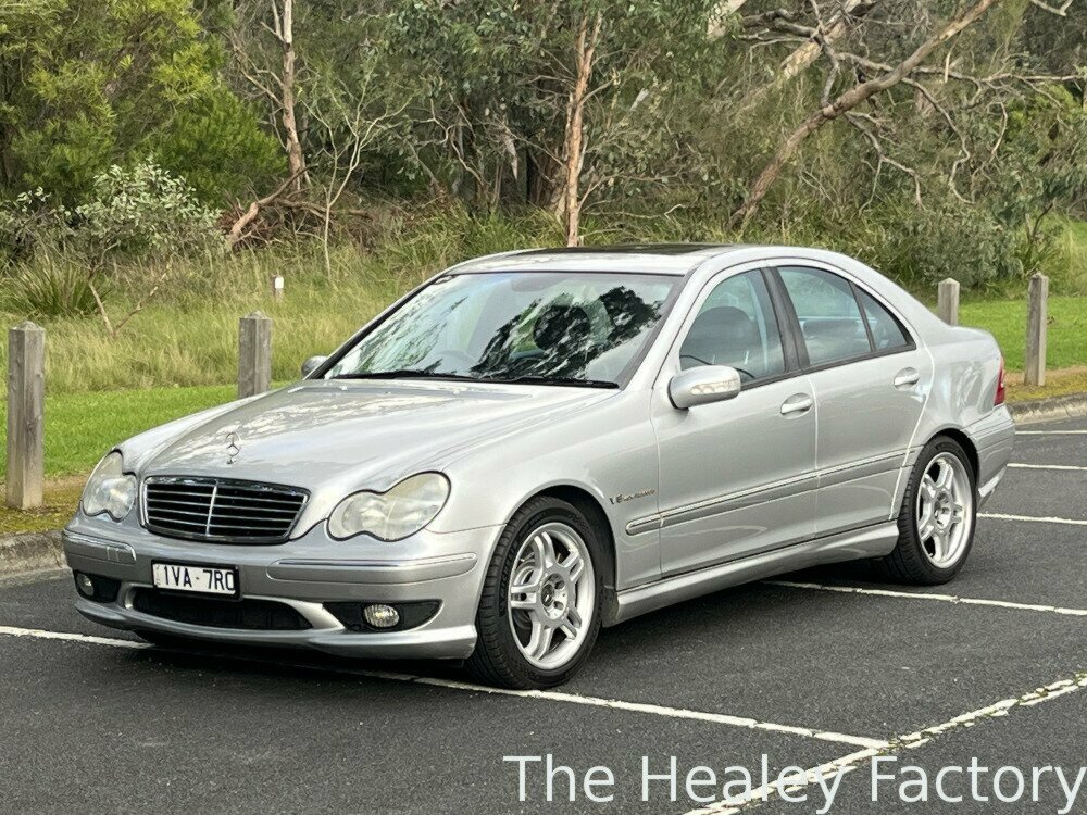 2002 MERCEDES-BENZ C320 W203 AVANTGARDE 5 SP AUTOMATIC TIPSHIFT 4D SEDAN