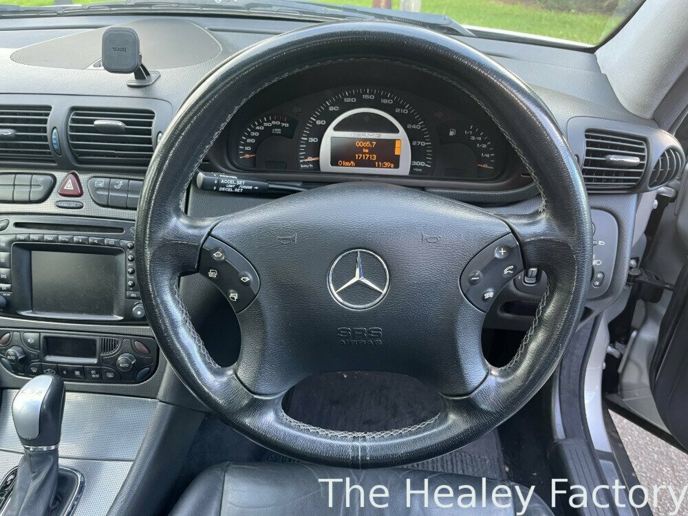 2002 MERCEDES-BENZ C320 W203 AVANTGARDE 5 SP AUTOMATIC TIPSHIFT 4D SEDAN