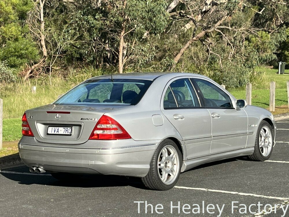 2002 MERCEDES-BENZ C320 W203 AVANTGARDE 5 SP AUTOMATIC TIPSHIFT 4D SEDAN