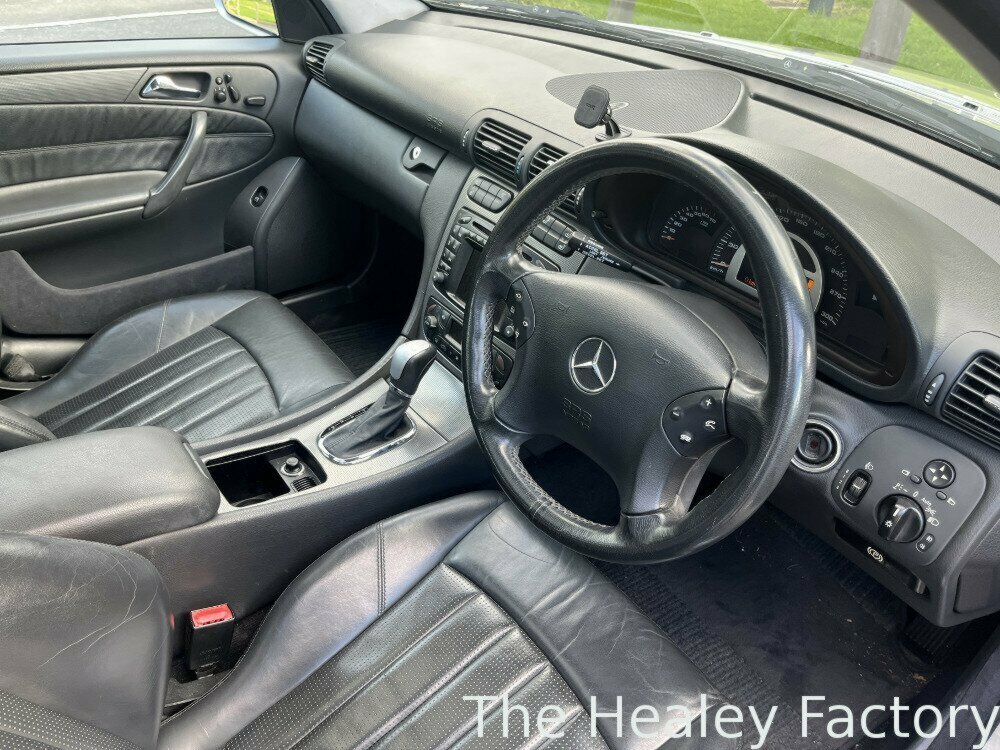 2002 MERCEDES-BENZ C320 W203 AVANTGARDE 5 SP AUTOMATIC TIPSHIFT 4D SEDAN