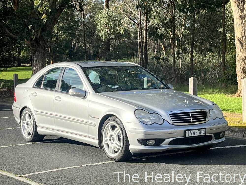 2002 MERCEDES-BENZ C320 W203 AVANTGARDE 5 SP AUTOMATIC TIPSHIFT 4D SEDAN