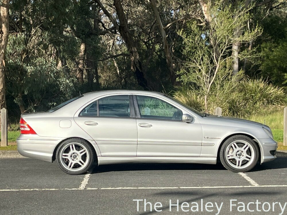2002 MERCEDES-BENZ C320 W203 AVANTGARDE 5 SP AUTOMATIC TIPSHIFT 4D SEDAN