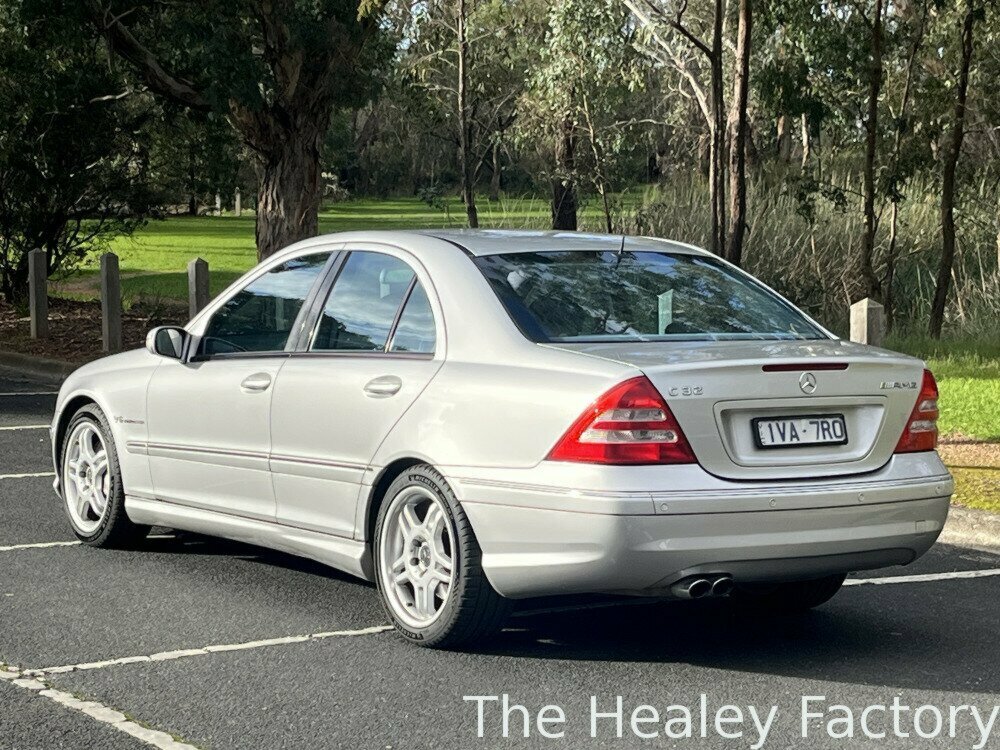 2002 MERCEDES-BENZ C320 W203 AVANTGARDE 5 SP AUTOMATIC TIPSHIFT 4D SEDAN