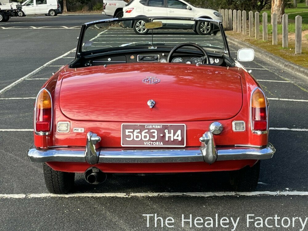 1969 MG MGB MK2 GT 4 SP MAN + OVERDRIVE 2D COUPE
