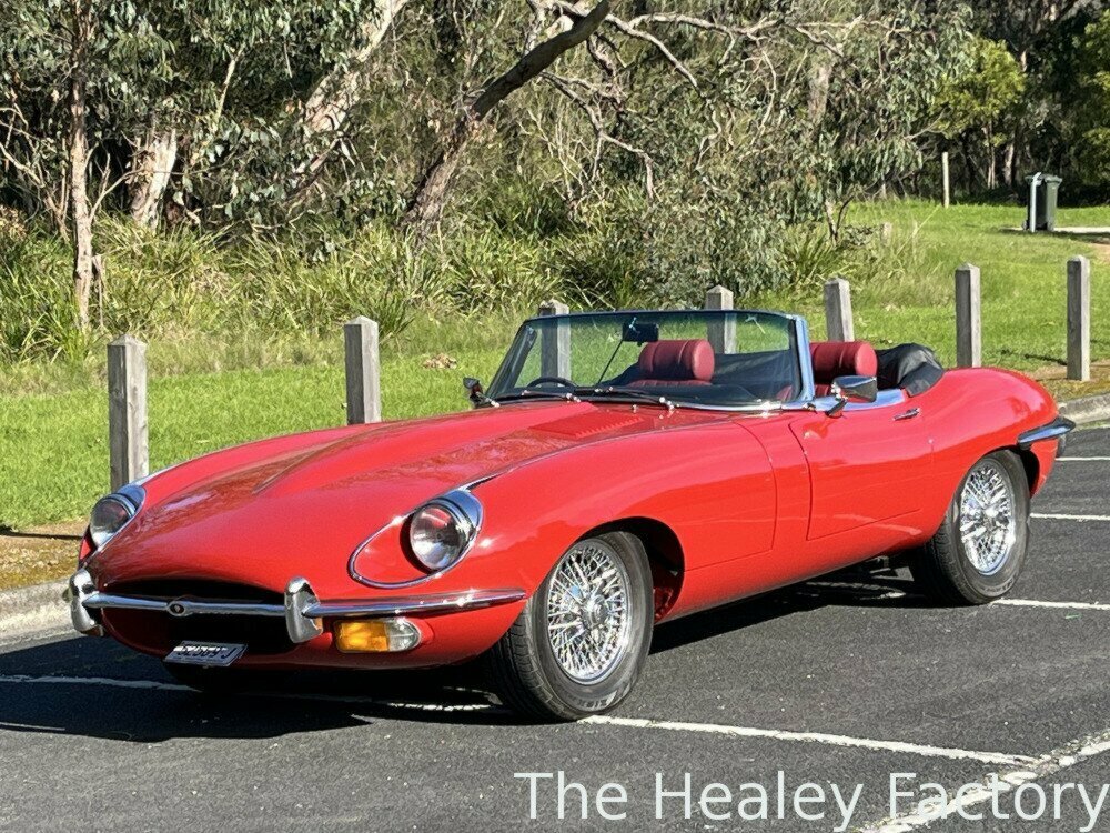1968 JAGUAR E TYPE SERIES 2 4.2 4 SP MANUAL 2D ROADSTER