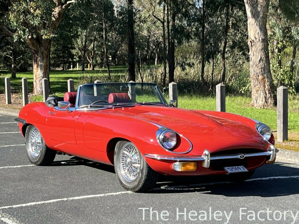 1968 JAGUAR E TYPE SERIES 2 4.2 4 SP MANUAL 2D ROADSTER