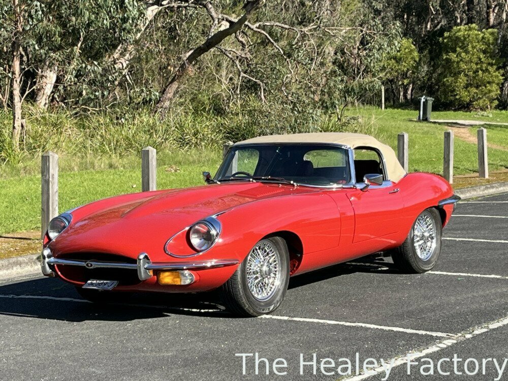 1968 JAGUAR E TYPE SERIES 2 4.2 4 SP MANUAL 2D ROADSTER