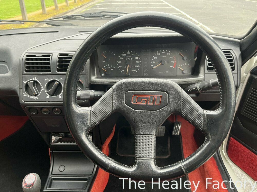 1991 PEUGEOT 205 GTi 5 SP MANUAL 3D HATCHBACK