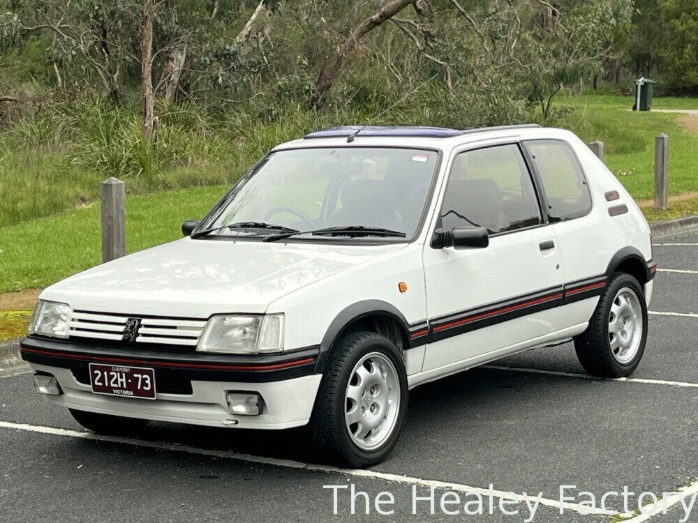 1991 PEUGEOT 205 GTi 5 SP MANUAL 3D HATCHBACK
