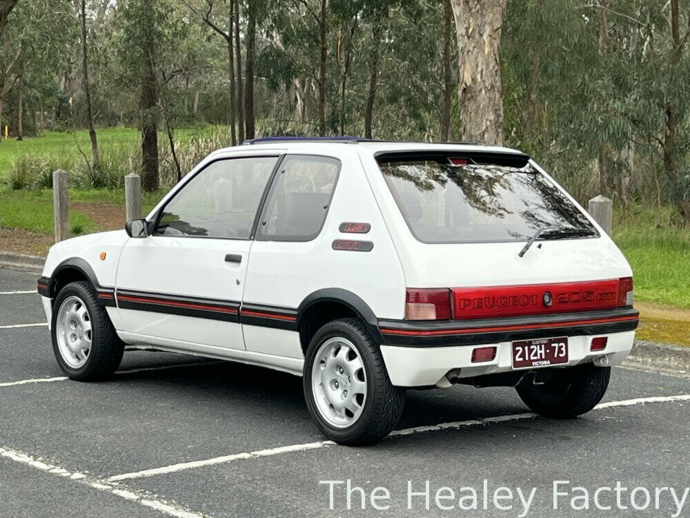 1991 PEUGEOT 205 GTi 5 SP MANUAL 3D HATCHBACK