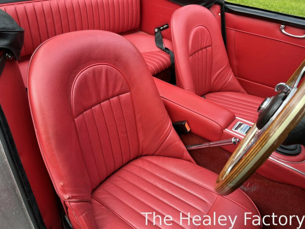 1966 AUSTIN HEALEY 3000 MK III BJ8 4 SP MAN + OVERDRIVE 2D ROADSTER