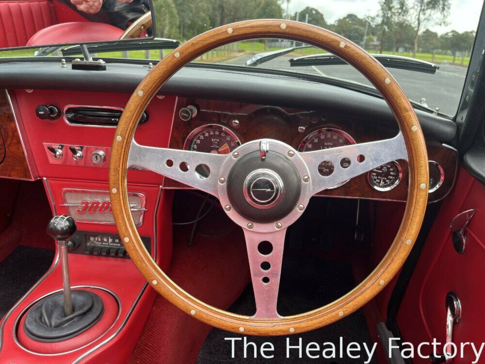 1966 AUSTIN HEALEY 3000 MK III BJ8 4 SP MAN + OVERDRIVE 2D ROADSTER