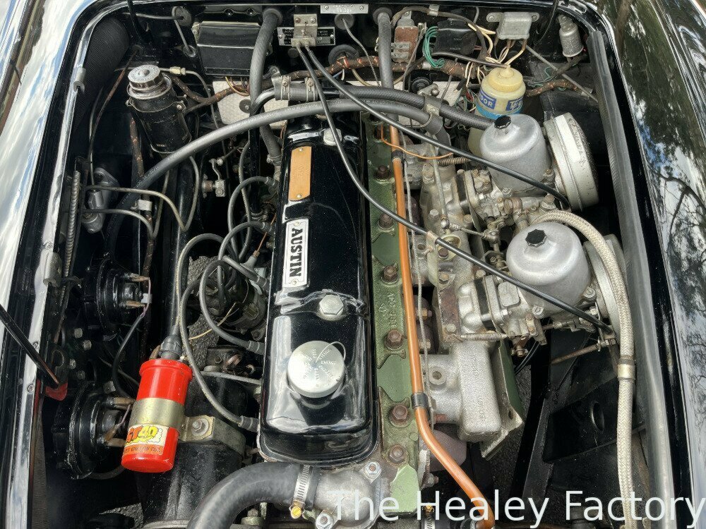 1966 AUSTIN HEALEY 3000 MK III BJ8 4 SP MAN + OVERDRIVE 2D ROADSTER