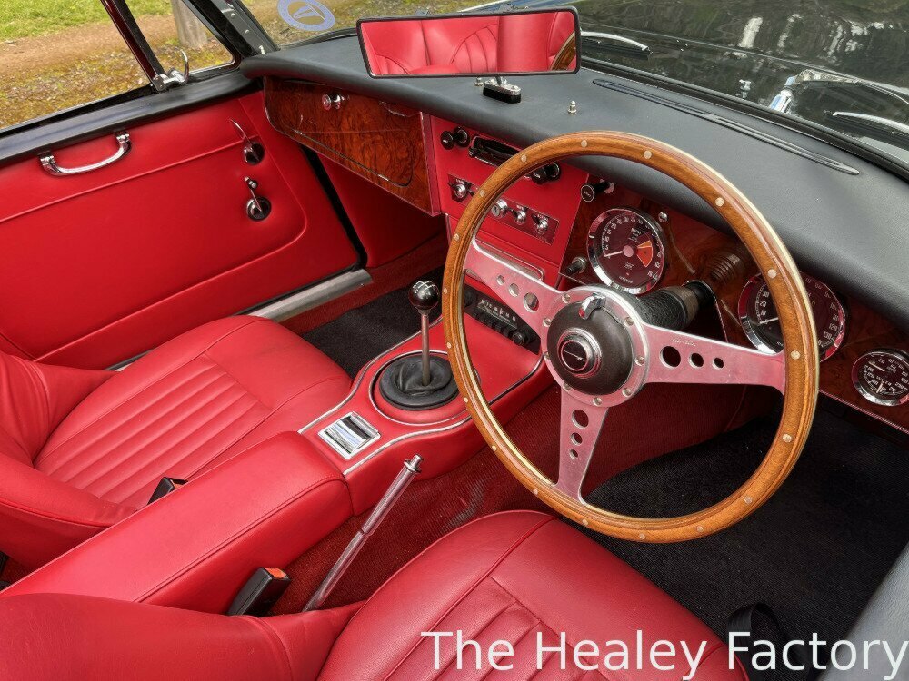 1966 AUSTIN HEALEY 3000 MK III BJ8 4 SP MAN + OVERDRIVE 2D ROADSTER