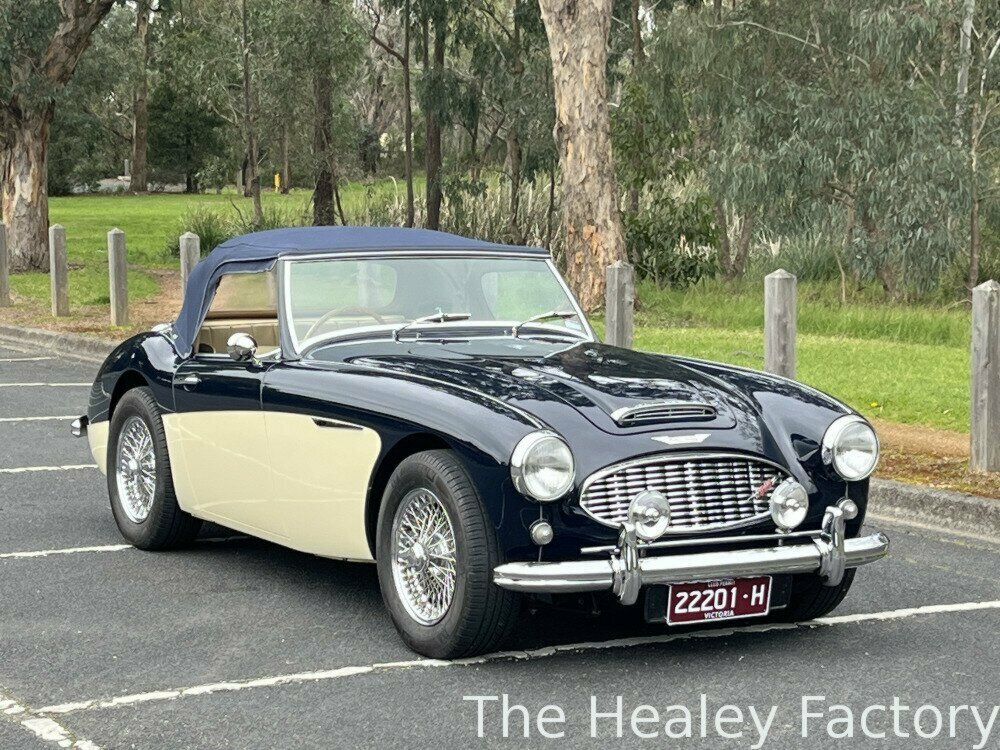 1959 AUSTIN HEALEY 3000 BT7 4 SP MANUAL + OVERDRIVE ROADSTER