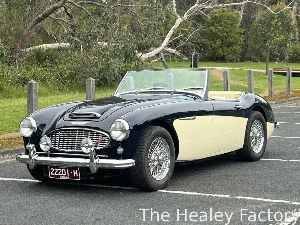 1959 AUSTIN HEALEY 3000 BT7 4 SP MANUAL + OVERDRIVE ROADSTER