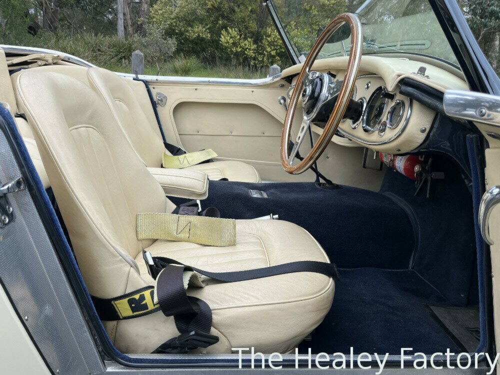 1959 AUSTIN HEALEY 3000 BT7 4 SP MANUAL + OVERDRIVE ROADSTER