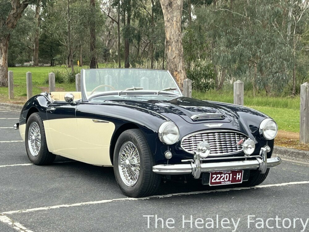1959 AUSTIN HEALEY 3000 BT7 4 SP MANUAL + OVERDRIVE ROADSTER