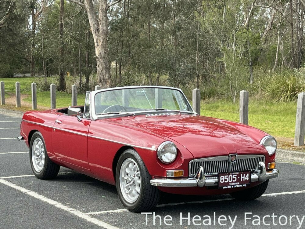 1964 MG MGB 5 SP MANUAL 2D ROADSTER