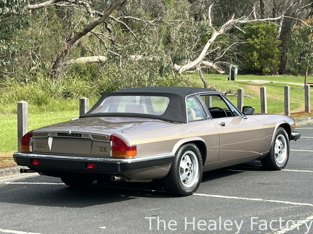 1985 JAGUAR XJSC 3 SP AUTOMATIC 2D CABRIOLET