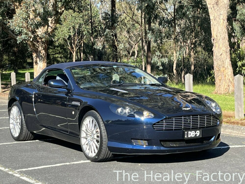 2007 ASTON MARTIN DB9 VOLANTE 6 SP AUTO TOUCHTRONIC 2D CONVERTIBLE